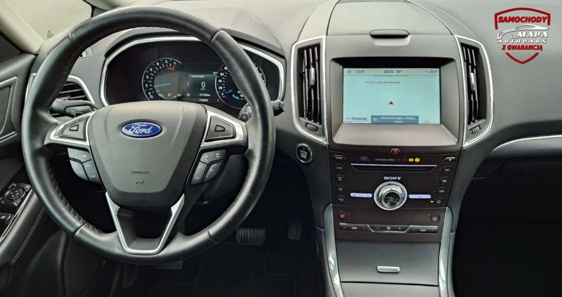 Ford S-Max cena 56900 przebieg: 217380, rok produkcji 2018 z Środa Śląska małe 326